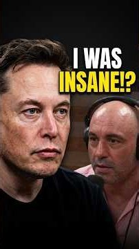 Elon Musk Thought He Was Insane at 5! 😳👀 #jre #podcast #joeroganpodcast