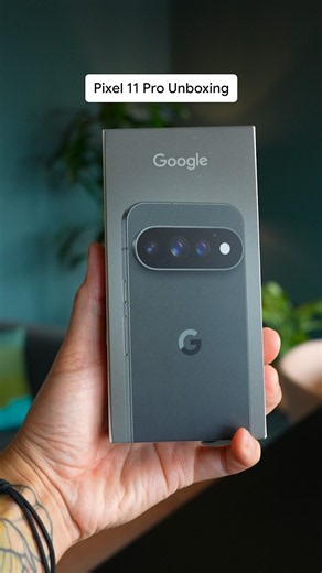 Unboxing the brand new Pixel 11 Pro 📦 #MadeByGoogle