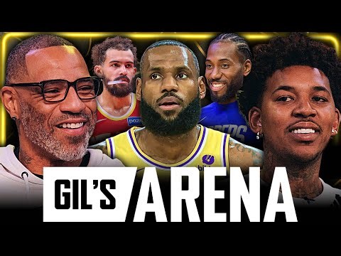 LeBron BENDING The Knee To Luka FIRES UP Gil's Arena