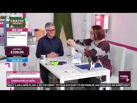 Handpicked By Hobbycraft - Janome!