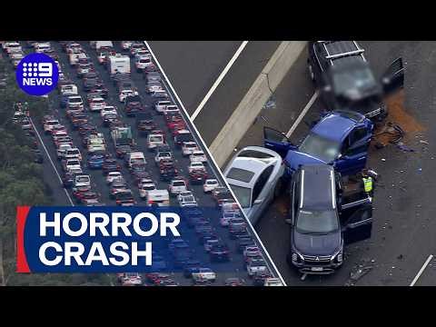 Child among injured in Melbourne crash | 9 News Australia