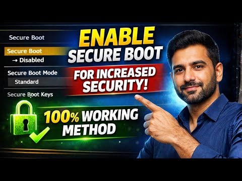 How To Enable Secure Boot On Windows 10/11 To Protect Your PC Against Malicious Software.