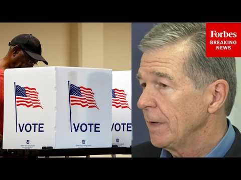 Roy Cooper Asked For Message To Voters Who Haven't Cast A Ballot Yet In North Carolina