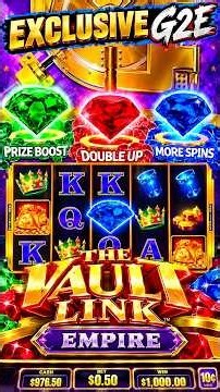 The VAULT LINK Empire | Slot Machine | G2E #lasvegas #slots #expo
