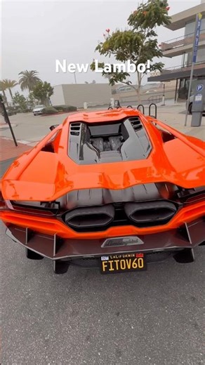 🔥Orange Madness | The New Lamborghini Revuelto V12 Hybrid Supercar #cars #supercars #lifestyle #car
