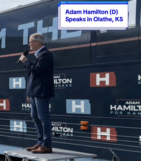 Adam Hamilton Speaks in Olathe During Kansas Senate Tour