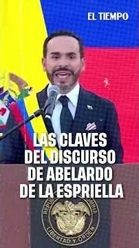 Abelardo De La Espriella es el nuevo presidente: claves de su primer discurso