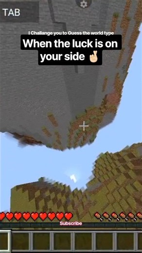 💀 FALLING THOUSANDS OF BLOCKS… THEN I HIT WATER! 😱 WHEN LUCK IS ON YOUR SIDE! 🏆 #Minecraft #Shorts