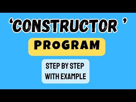 Default vs Parameterized Constructor – Samjho Aasaan Bhaasha Mein