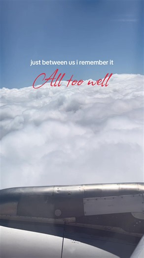 song for plane rides 🤝 red TV (or OG) #alltoowell #ATWTMV #red #taylorswift #taylorsversion @Taylor Swift @Taylor Nation