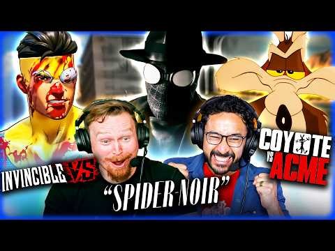 Coyote Vs Acme, Spider-Noir "Villains" Reveal & Evil Dead Burn TRAILER REACTIONS!