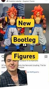 WOW ❌😳 new BOOTLEG Dragonball Gogeta figure
