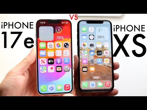 iPhone 17e Vs iPhone XS! (Comparison) (Review)