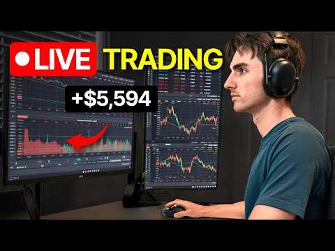 🔴Live Day Trading - Market At A Major Decision Point!