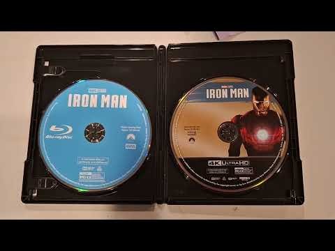 Iron Man (2008) 4k Ultra HD Overview (2024 Reprint) No Slipcover