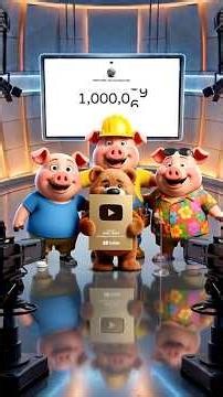 Teddy Tunes Reaches 1 Million Subscribers! | An Endless Celebration #cartoonloop #funnyshorts