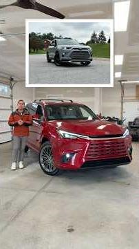 The #LexusTX is an SUV based on the #GrandHighlander but is it upgraded enough for its #Lexus badge?