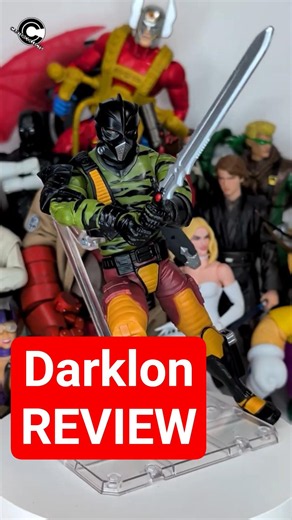 G.I. Joe Classified Series Darklon Cobra Iron Grenadier Action Figure Unboxing and Review
