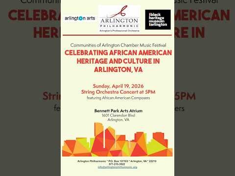 2026 04 19 Arlington Philharmonic String Concert