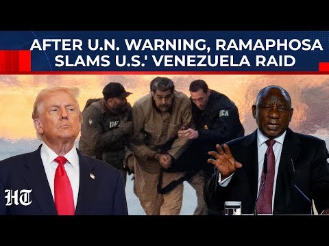 After UN Warning, South Africa's Ramaphosa Slams Trump's Venezuela Attack, Demands This For Maduro