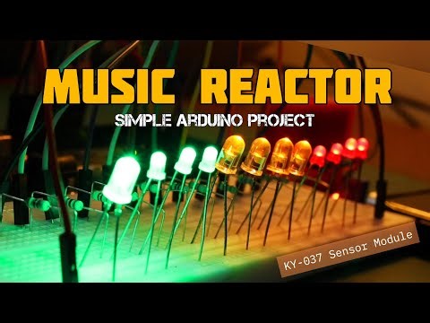 Arduino Sound Level Indicator using KY-037 | LED VU Meter Project