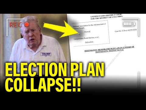 Trump LOSES IT as COURTS BLOCK his ELECTION PLAN!