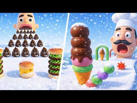 Sandwich Run 🆚 Stacky Ice Cream Runner🧿🌺🌈Walkthrough Android IOS 2026 New Update Gameplay 77810