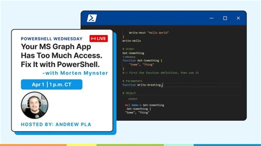 Your MS Graph App Has Too Much Access. Let s Fix It with PowerShell | Morten Mynster Kristensen