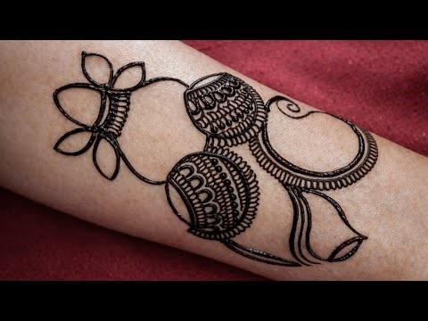 ढोल-शहनाई,कलश दुल्हन मेहंदी डिजाइन | Beautiful😍Dulhan mehndi design | Easy Bridal mehndi design