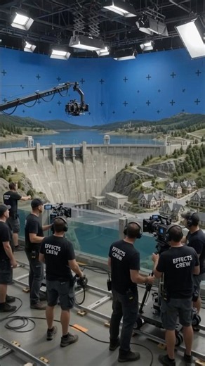 💧 A Practical Dam Collapse Unleashes a Mega Flood 🌊 | Real Movie Magic 🎬