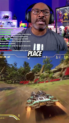 RION FUNNY GAMING playing STAR WARS: GALACTIC RACER