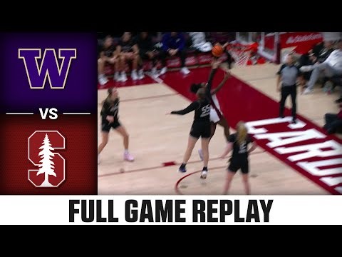 Washington vs. Stanford Full Game Replay | 2025-26 ACC Women's Basketball