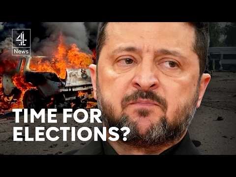 Zelenskyy faces election challenge and new corruption claims | Russia-Ukraine war