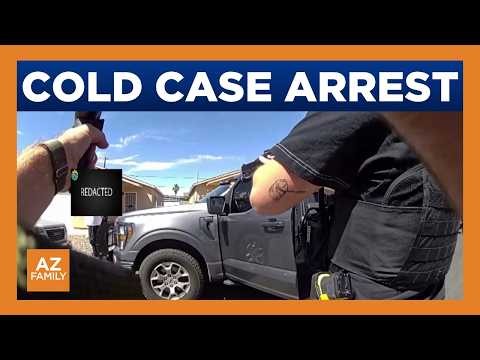 Body cam video shows arrest of cold case murder suspect