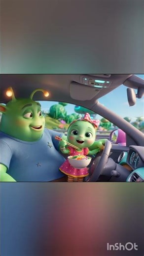 👽 Dad Alien Can’t Understand Earth Traffic!