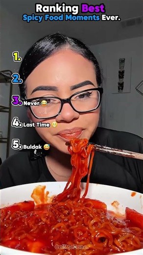 ranking SPICY food moments #usa