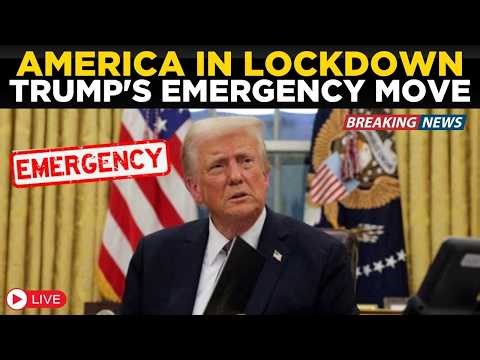 US NEWS Live: Trump Orders Immediate National Lockdown, America In Shock As Mideast Crisis Escalates