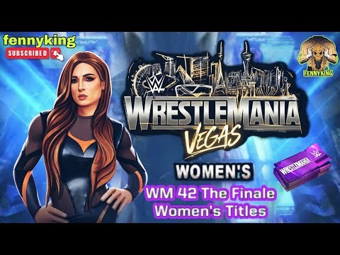 WM 42 THE FINALE 🔥 WOMEN'S TITLES 😤 | ‪@fennyking‬ |WWE MAYHEM GAMEPLAY | #wwemayhem #bringonthemayhem