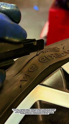 Dangerous Tire Bulge Removal! Why This Damaged Tire Must Be Replaced