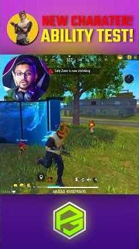 New Character Ray Secret Ability Testing in Garena Freefire OB53 Update 🔥l #shorts #freefire