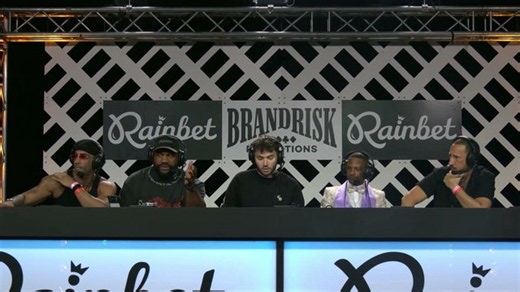 DDG GOES TO ADIN ROSS BRANDRISK BOXING EVENT 🅿️ DRAMA 🅿️ THE MOST HOLLYWOOD STREAMER 🅿️