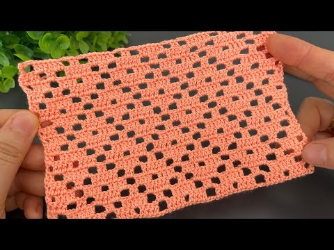 👉 This Is Exactly the Crochet Pattern I Was Looking For! 😍 Easy & Elegant Lace Stitch