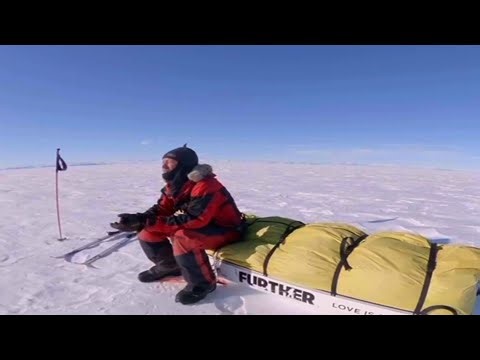 Exclusive: Colin O’Brady makes historic crossing of Antarctica’s Ross Ice Shelf