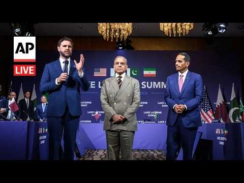 LIVE: JD Vance and Iranian officials in Switzerland for US-Iran talks