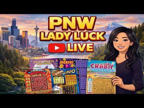 Oregon & Washington Lottery Scratch Off - Bingo, Crosswords, & Slingos