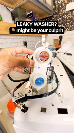 Leaky washer? This culprit could save hundreds #HomeMaintenance #ApplianceRepair #homeownertips