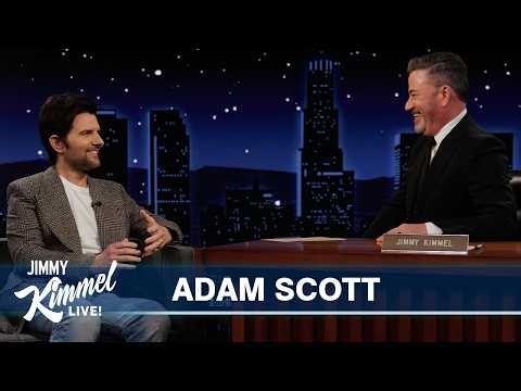 Adam Scott on Hating Coachella, Shooting Severance Season 3 Soon & Adults Believing in Ghosts