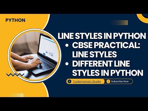 Line Graph with Different Styles in Python | plot() Function | Matplotlib | CBSE IP / CS #cbse