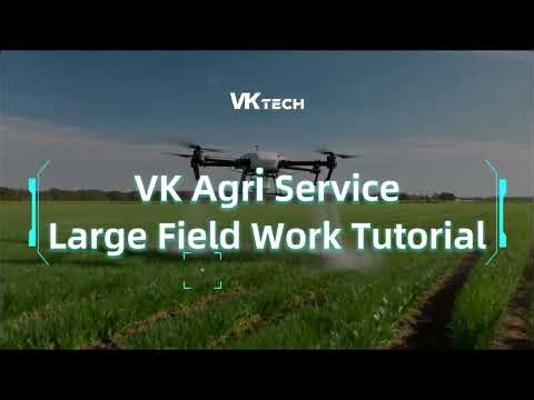 VK Agri Service | Large Field Work Tutorial