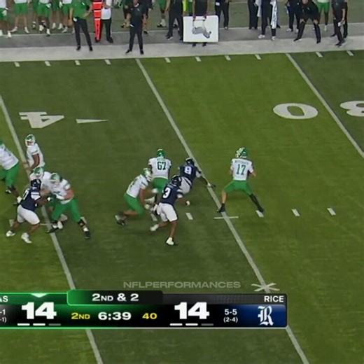 Last year was the first time he started a full season at QB since his freshman year…of HS on their freshman B team. He’s young. Let him develop